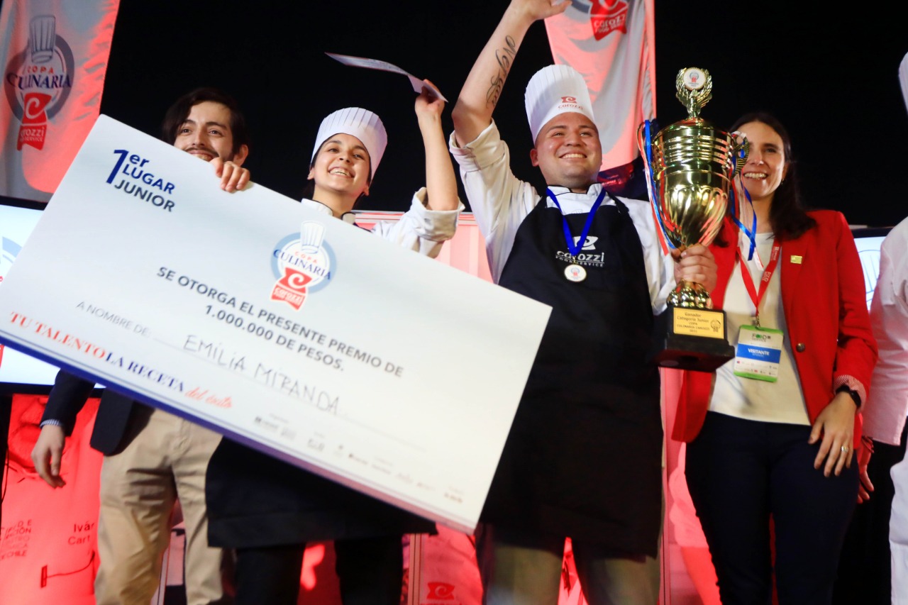Estudiantes de gastronomía Internacional y Tradicional Chilena ganan el primer lugar de la Copa Carozzi 2022