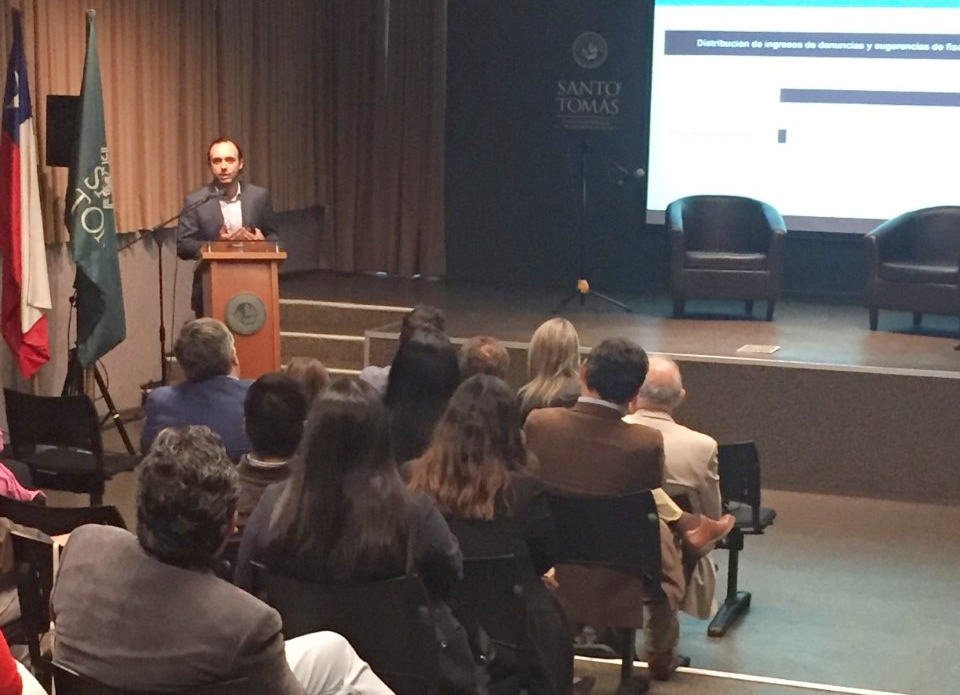 Santo Tomás Temuco realizó masiva charla para a dar a conocer las funciones de la Contraloría General de la República