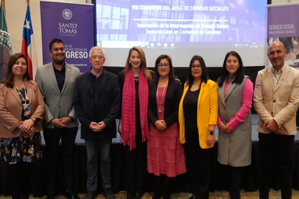 Masivo congreso nacional de Santo Tomás abordó la innovación y sostenibilidad en el trabajo social