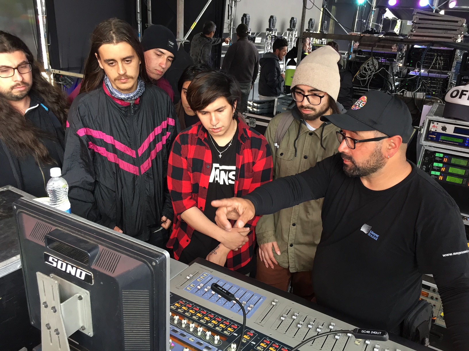 Docente de Santo Tomás Concepción fue parte de producción de sonido en festival REC