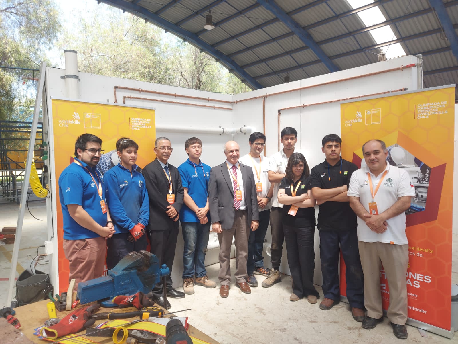 Estudiantes tomasinos de Concepción ganan oro y plata en WorldSkills Chile 2022