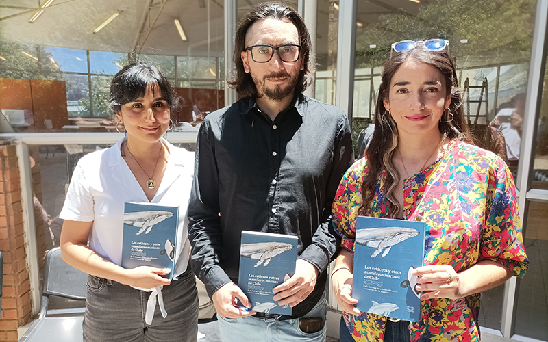 Académico de Medicina Veterinaria de UST Viña del Mar lanza el libro “Los cetáceos y otros mamíferos marinos de Chile”