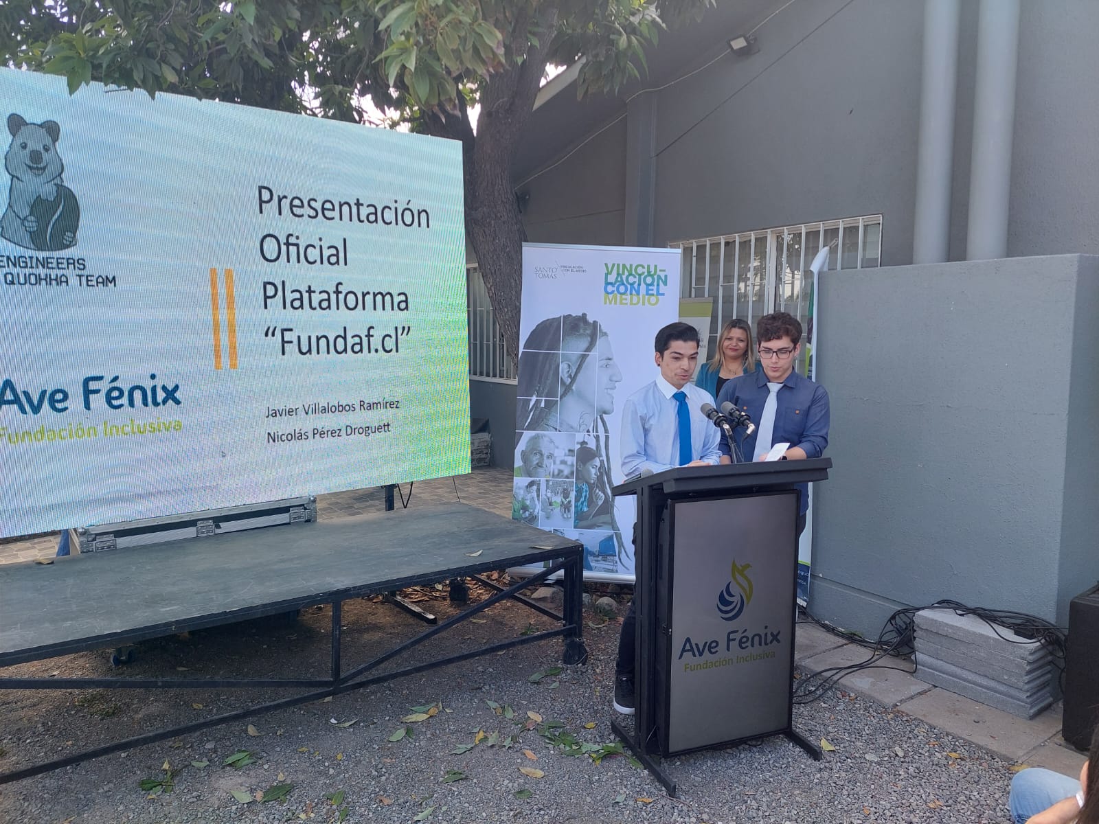 Estudiantes de Informática implementan plataforma para Fundación Ave Fénix