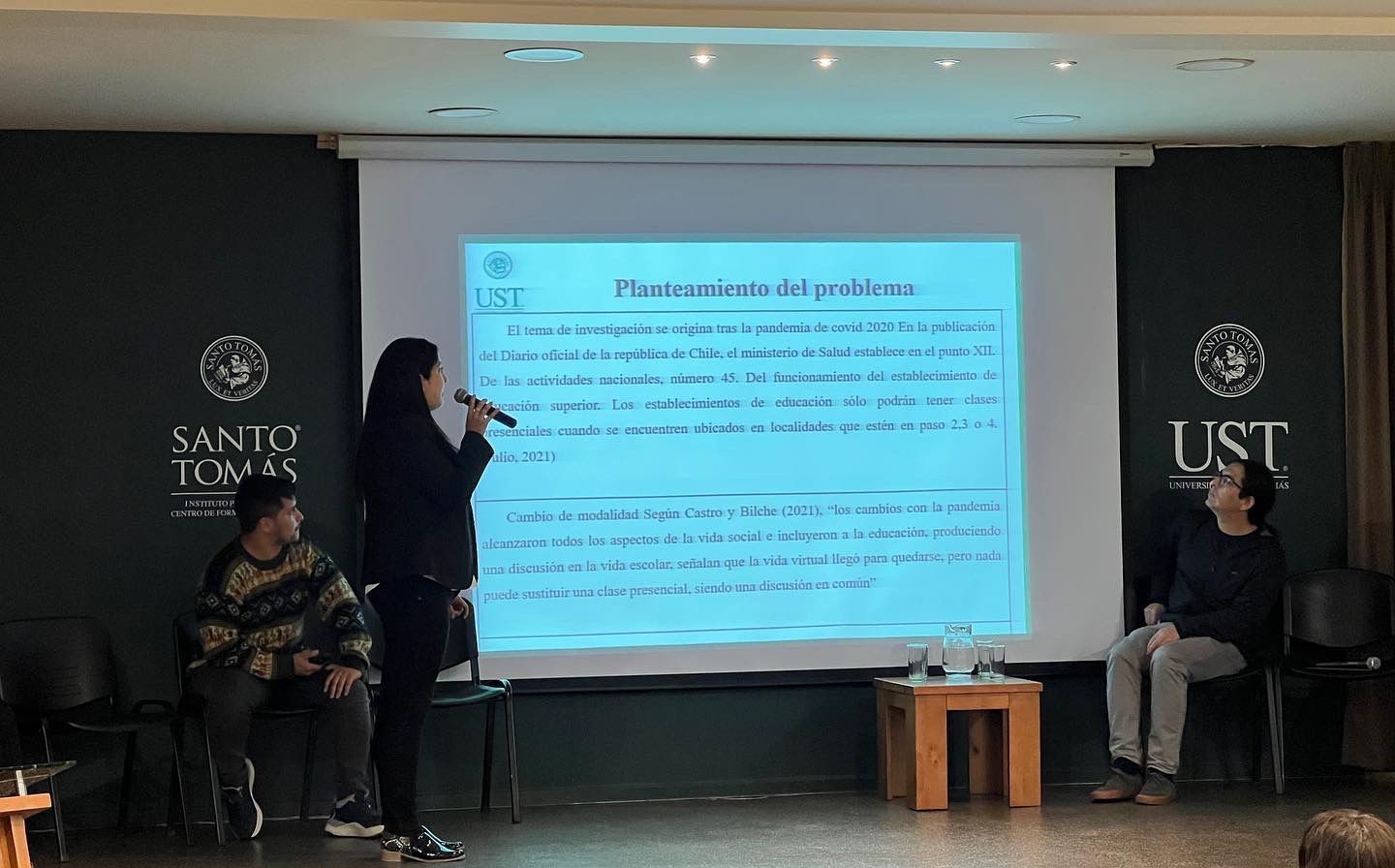 Con éxito se realizó jornada de Tesistas del programa de Licenciatura en Trabajo Social Santo Tomás Temuco