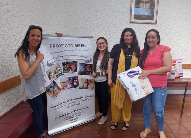 Estudiantes y colaboradores de Santo Tomás Concepción se unieron para apoyar Campaña Navideña