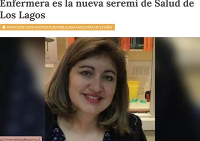 Egresada de Enfermería de la UST sede Puerto Montt es la nueva Secretaria Ministerial de Salud de Los Lagos
