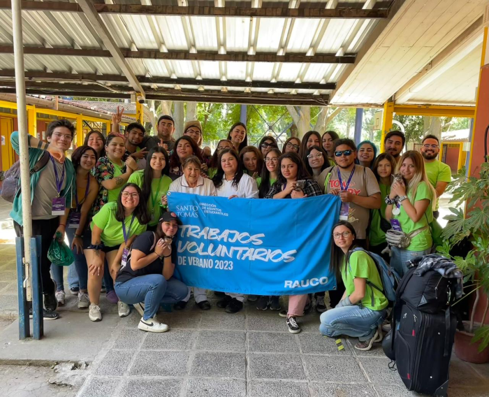 Trabajos Voluntarios de Verano 2023: tomasinos se trasladaron hasta la región del Maule