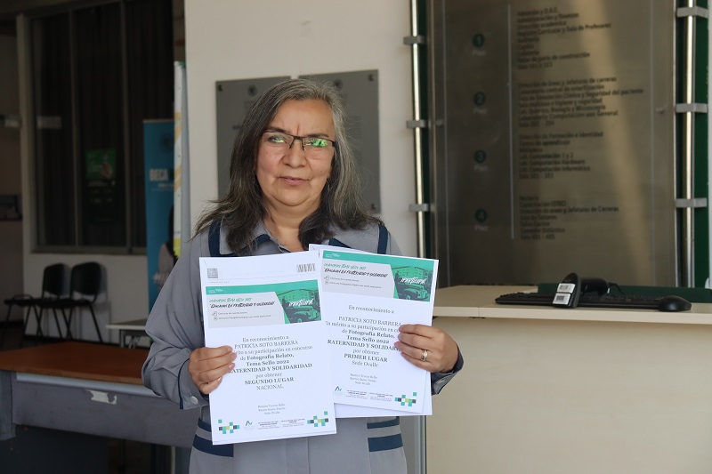 Estudiante ovallina obtiene segundo lugar en concurso Tema Sello de fotografía