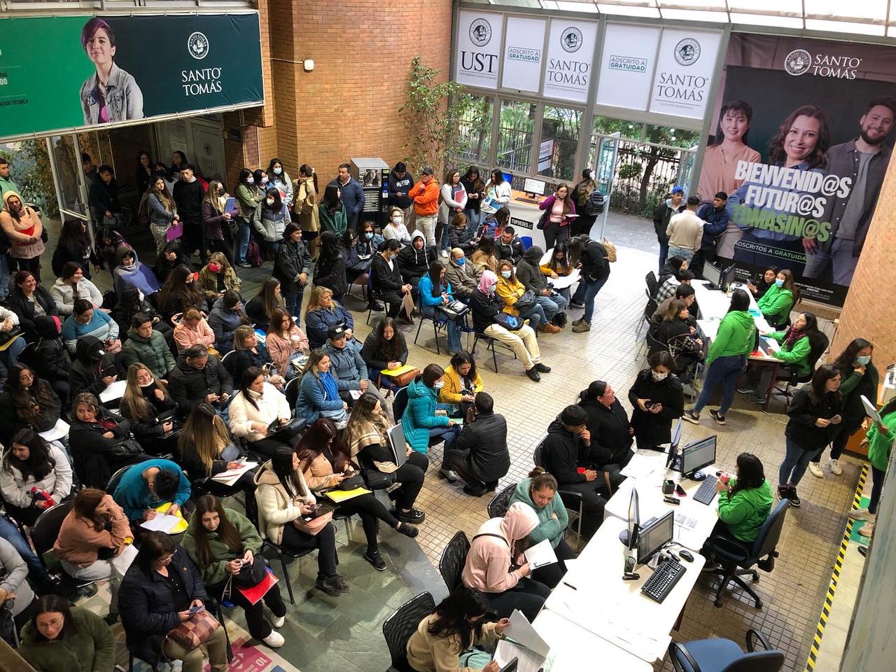 Miles de nuevos estudiantes aseguraron su cupo en Santo Tomás y se preparan para ingresar a la educación superior