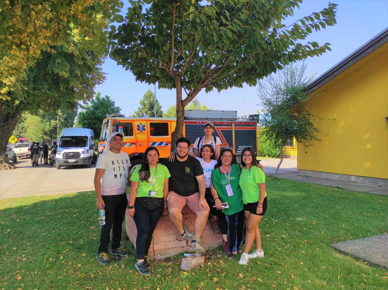 Voluntariado Quillahue concurrió con ayuda y diversión para niños damnificados de Santa Juana