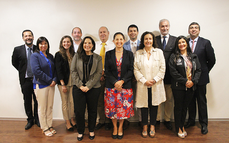 Nueva rectora nacional de Universidad Santo Tomás visita la sede Viña del Mar de la institución
