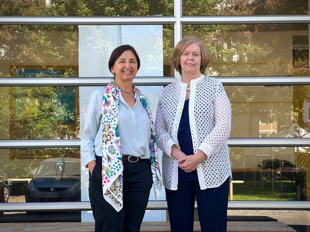 Nueva rectora nacional de la Universidad Santo Tomás visita sede Temuco