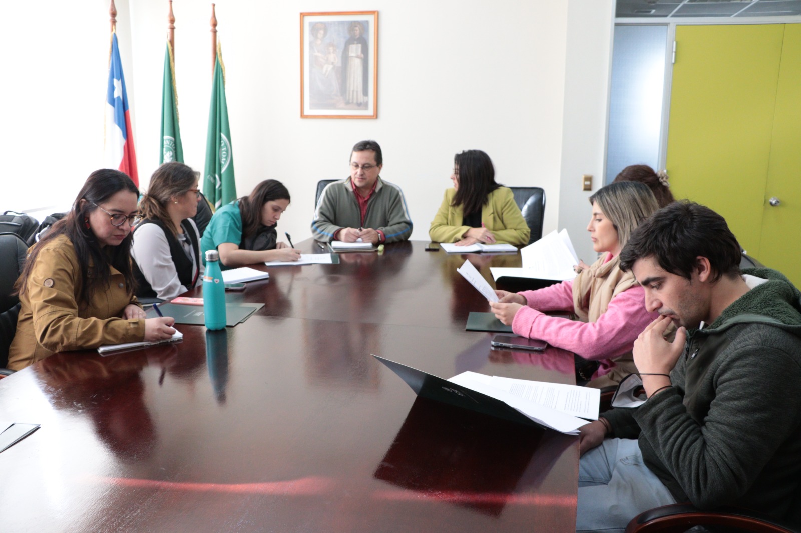 Municipalidad de Talca y carrera de Medicina Veterinaria de la UST inauguran exitosa primera mesa de trabajo