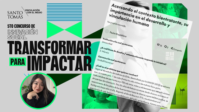 ENTREVISTA | Docente de Santo Tomás Talca fue seleccionada en concurso de innovación social con su proyecto de infancia y contexto bientratante