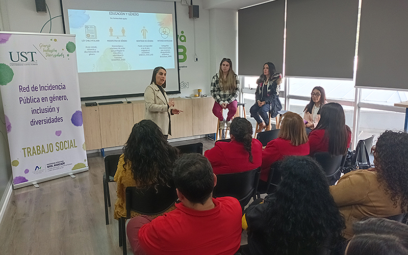 Comunidad de Santo Tomás Viña del Mar asiste a talleres de capacitación sobre género, inclusión y diversidades