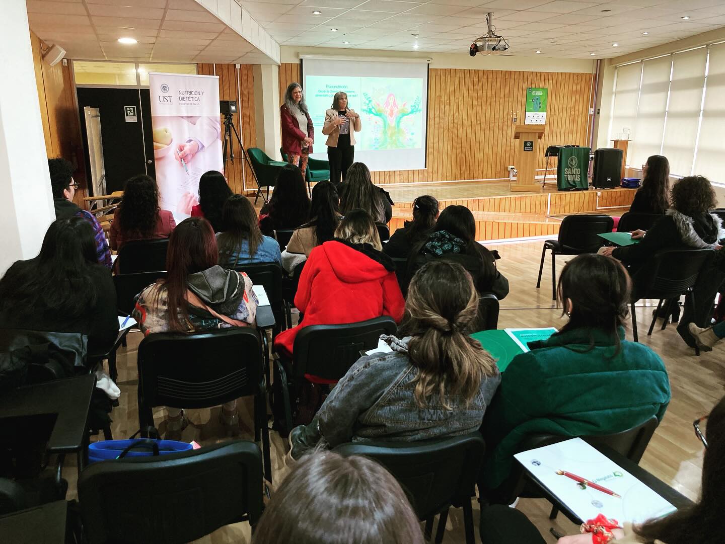 Jornada de Psiconutrición convocó a gran cantidad de egresados Santo Tomás Puerto Montt