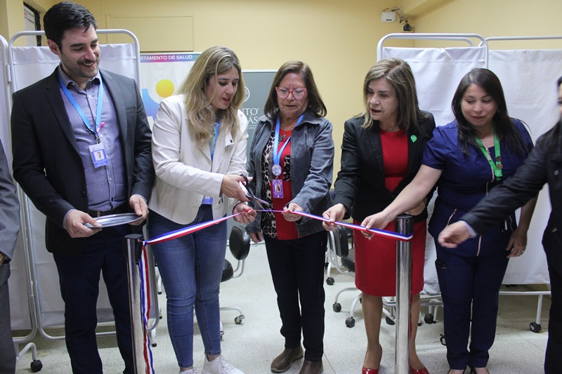 Santo Tomás Puente Alto inaugura nuevo gabinete podológico en Cesfam El Roble