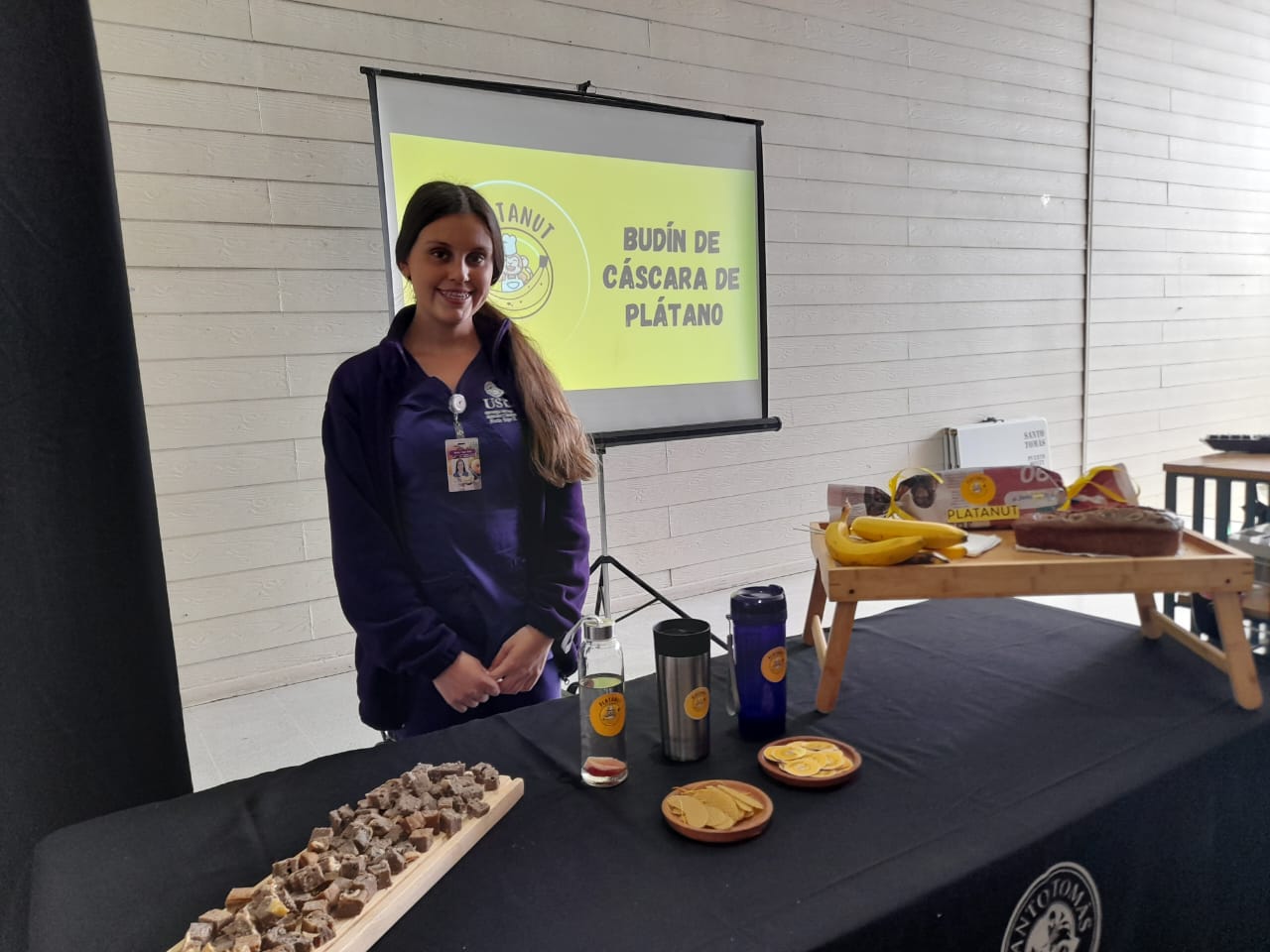 Estudiantes de Nutrición y Dietética destacaron en Feria de Innovación Alimentaria en Santo Tomás