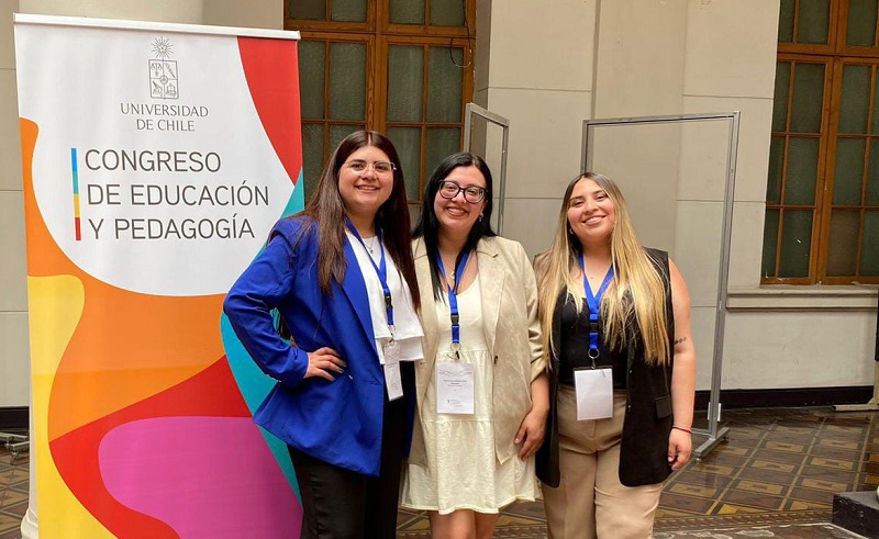 Destacada participación de estudiantes de Educación Parvularia en el I Congreso de Educación y Pedagogía de la Universidad de Chile