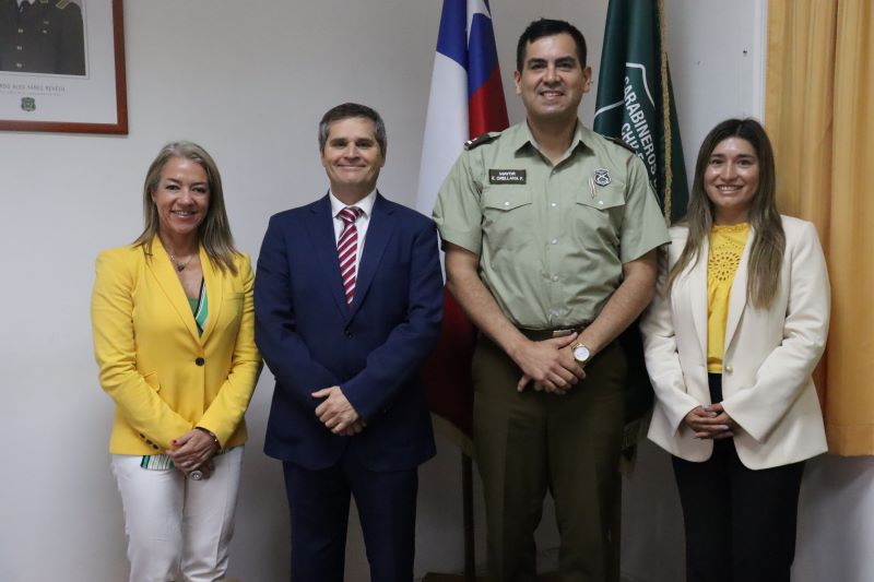 Autoridades de Santo Tomás Ovalle se reúnen con carabineros para gestionar mayor seguridad en torno al establecimiento