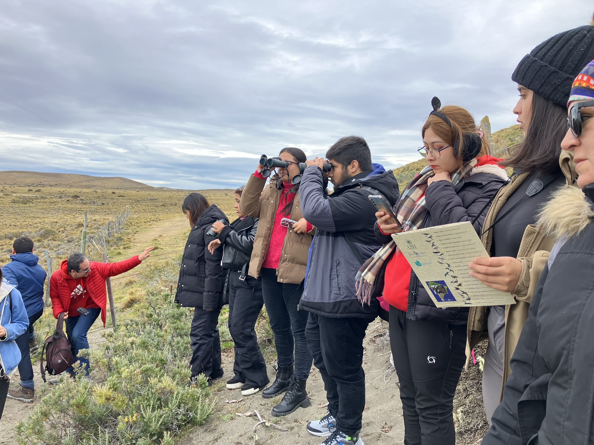 Estudiantes de la UST Talca ganan concurso y viajan al Centro Bahía Lomas en Punta Arenas
