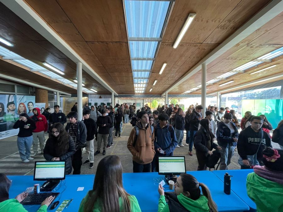 Santo Tomás convocó más de 500 estudiantes durante el primer ensayo PAES de 2024