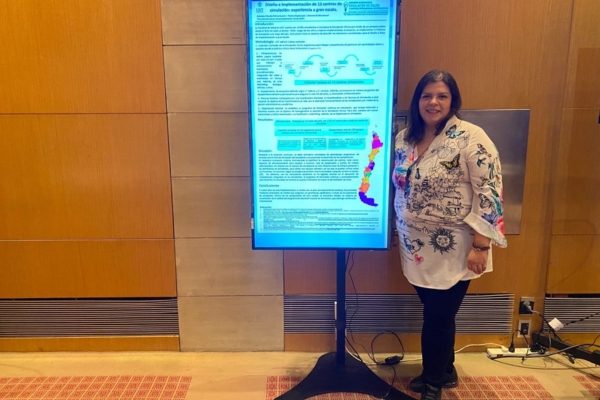 Coordinadora de Simulación Clínica de la UST participó en Congreso del área en Buenos Aires