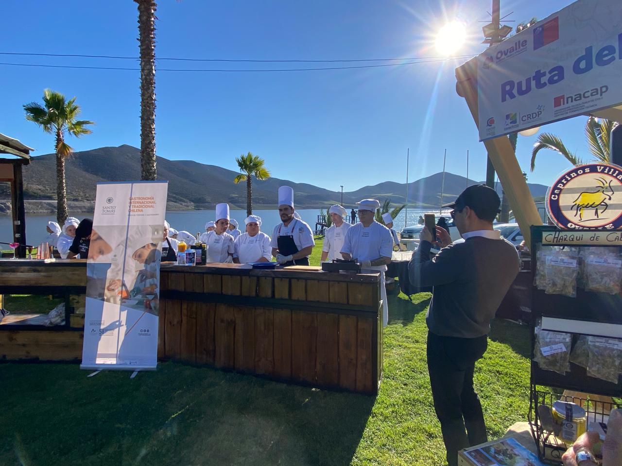 Estudiantes de Gastronomía de Santo Tomás La Serena participan de hito de lanzamiento de las vacaciones de invierno en la región de Coquimbo