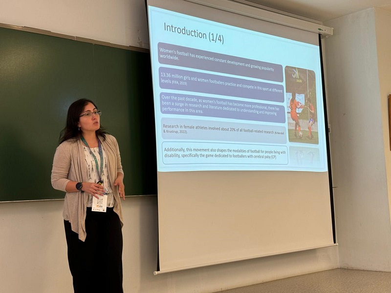 Docente investigadora de Kinesiología UST Santiago participó en EUCAPA 2024