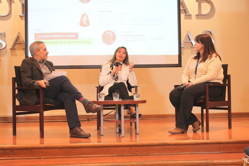 Foro "Tu Oportunidad es Ahora: Empleabilidad en el Sector Público" de Ingeniería Comercial UST Santiago