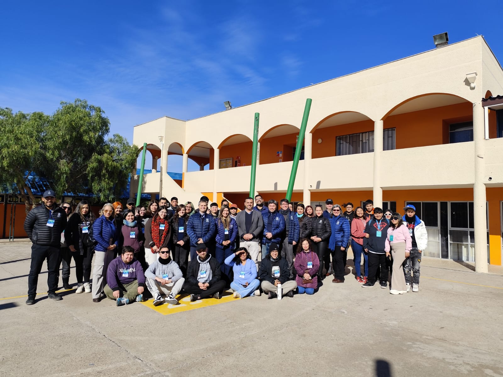 Estudiantes de Santo Tomás llegaron hasta Tongoy para beneficiar a 6 familias en los Trabajos Voluntarios de Invierno