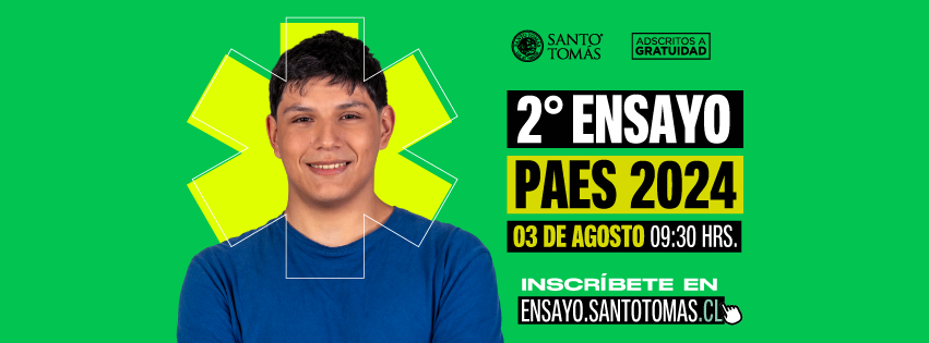 Santo Tomás Temuco realizará Segundo Ensayo Presencial PAES 2024