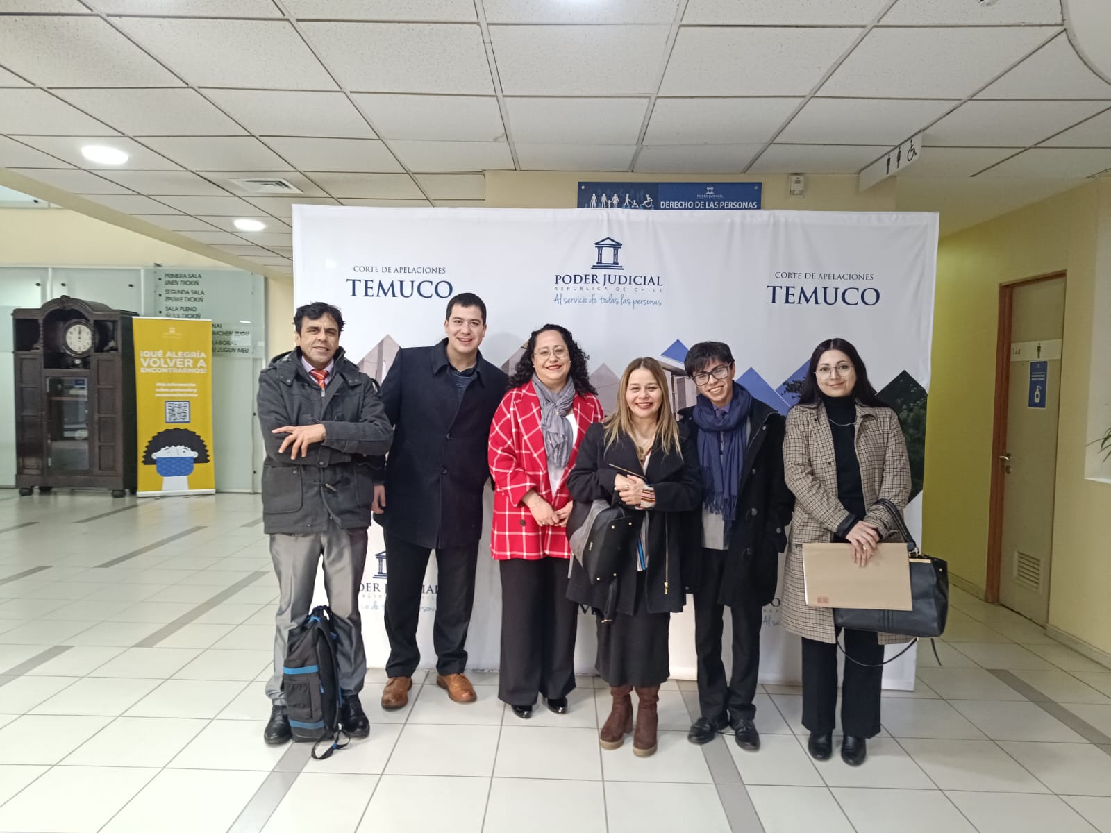 Estudiantes de Derecho de la Universidad Santo Tomás Temuco vivencian el funcionamiento de la Corte de Apelaciones