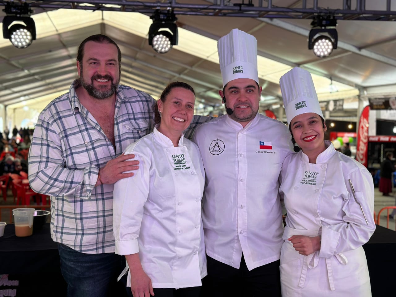 Santo Tomás Los Ángeles jugó protagónico papel en la Feria Gastronómica “Chile a la Carta”