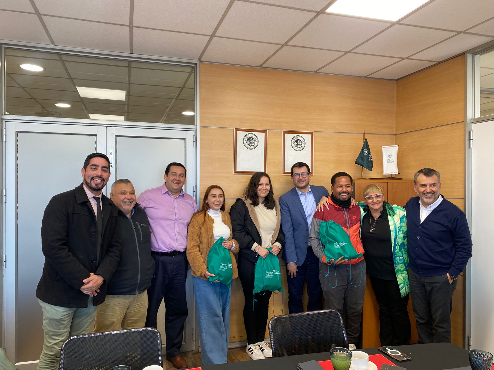 Sede Santiago Centro da la bienvenida a estudiantes de intercambio que se integran al 2do semestre 2024