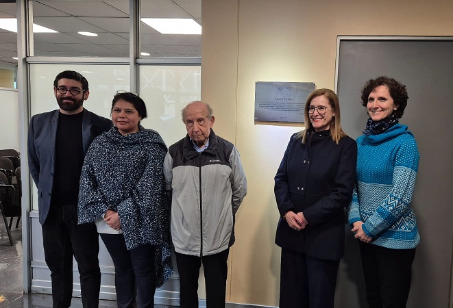 Inauguración de la Sala "Lux Et Veritas" en Universidad Santo Tomás, sede Santiago