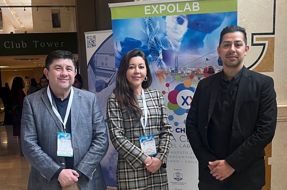 Académicos de Tecnología Médica participan del XXI Congreso Chileno de Química Clínica y Ciencias del Laboratorio