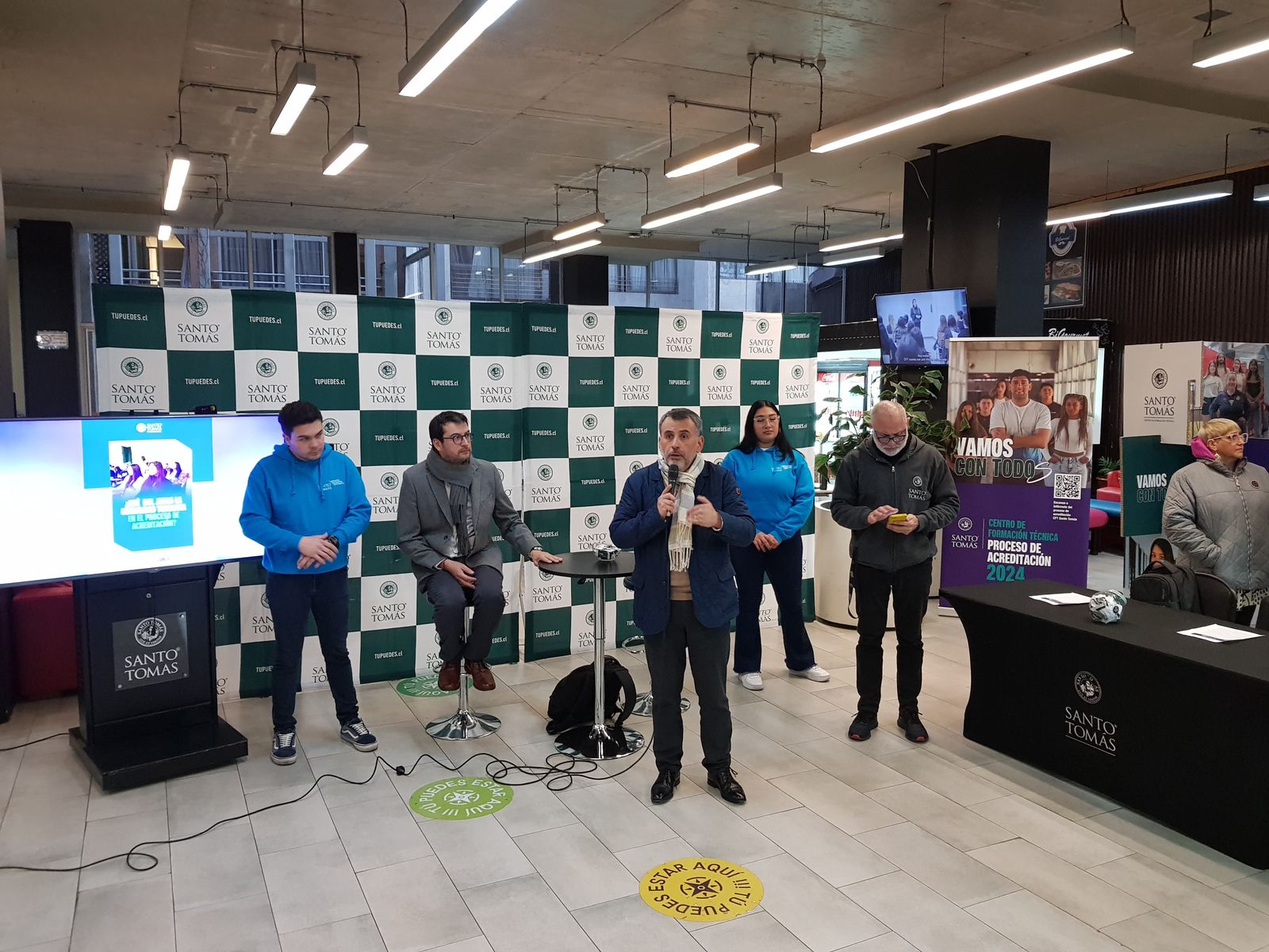 Acreditación del CFT: Lanzamiento Punto de Calidad en la sede Santiago Centro