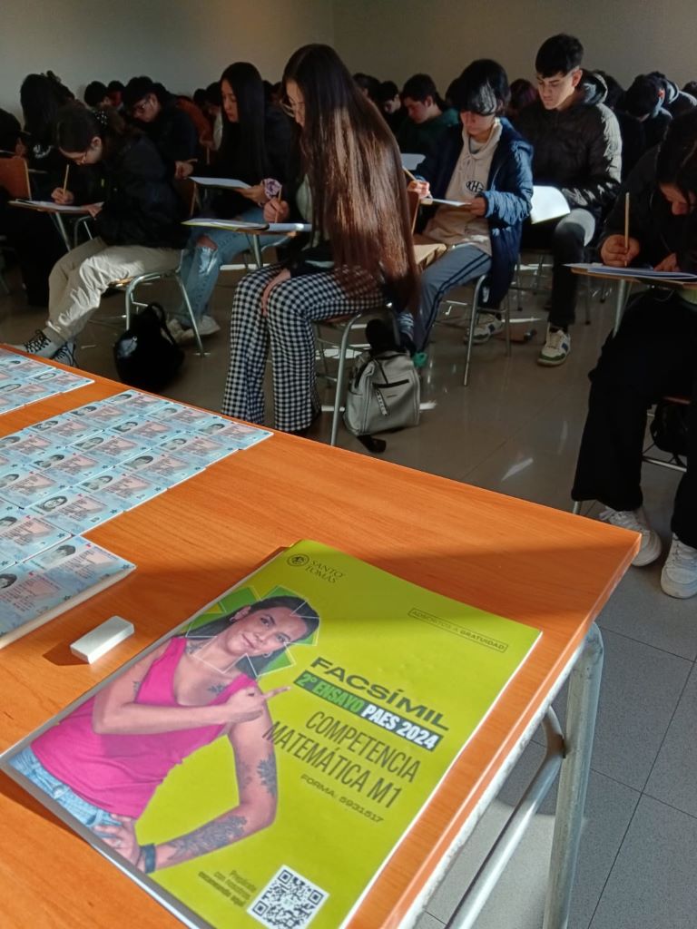 Mas de 180 estudiantes de Talca participaron en el ensayo PAES organizado por Santo Tomás a nivel nacional