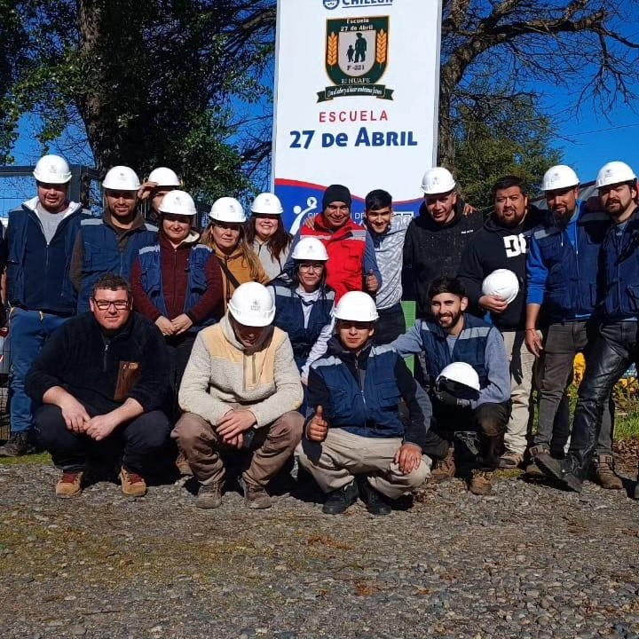Santo Tomás impulsa mejoras en Escuela de Huape con nueva sala multiuso y mejoras sanitarias