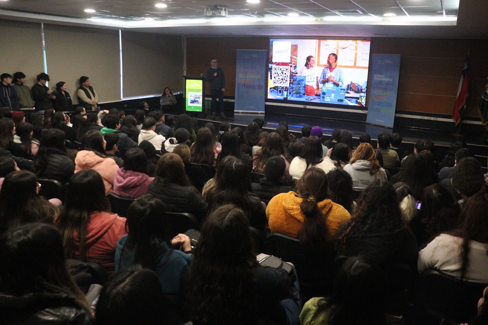 Programa Charlas con Propósito inició en Santo Tomás Los Ángeles con temática sobre fracaso