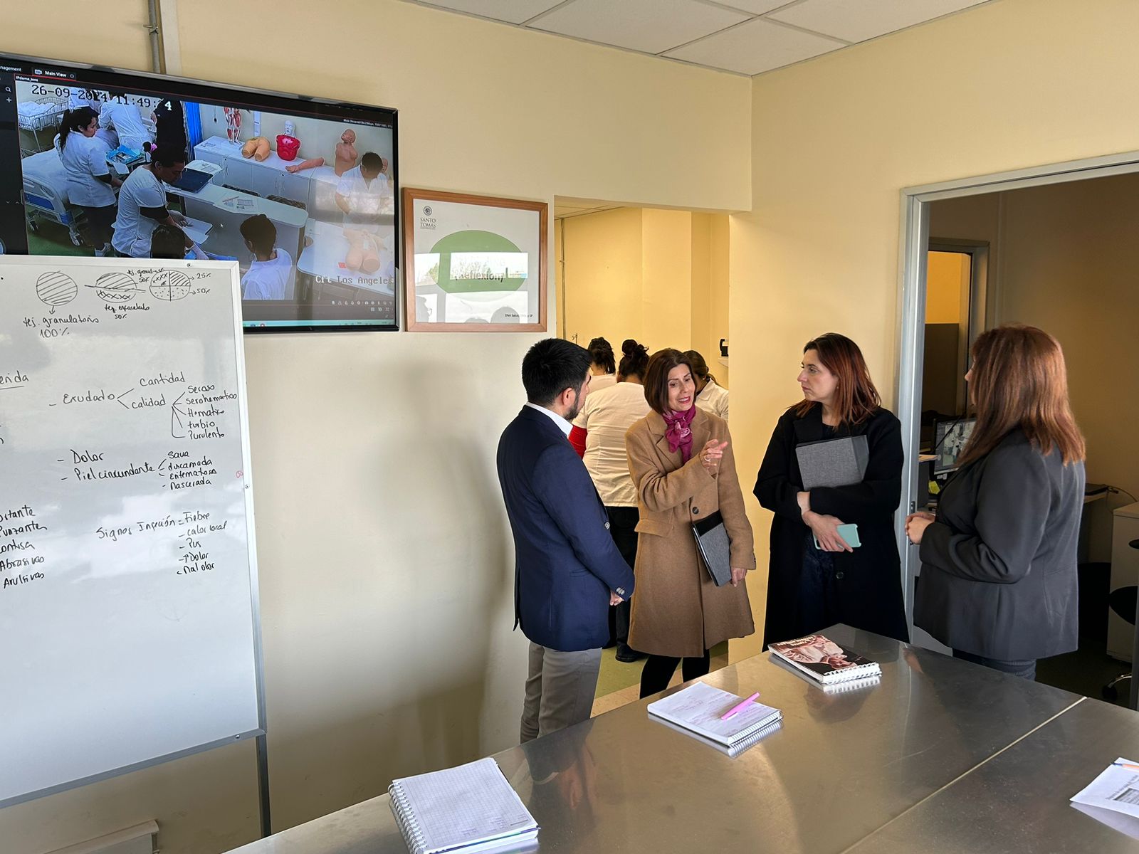 Visita simulada en Santo Tomás Los Ángeles marca avance en proceso de acreditación CFT