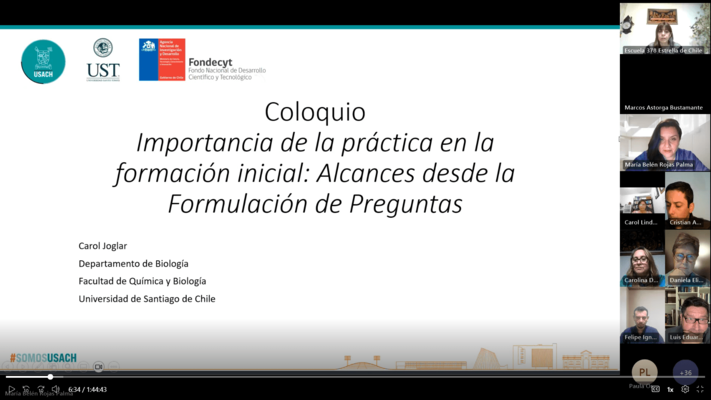 Facultad de Educación UST realiza coloquio sobre la importancia de hacer preguntas en la formación inicial de docentes