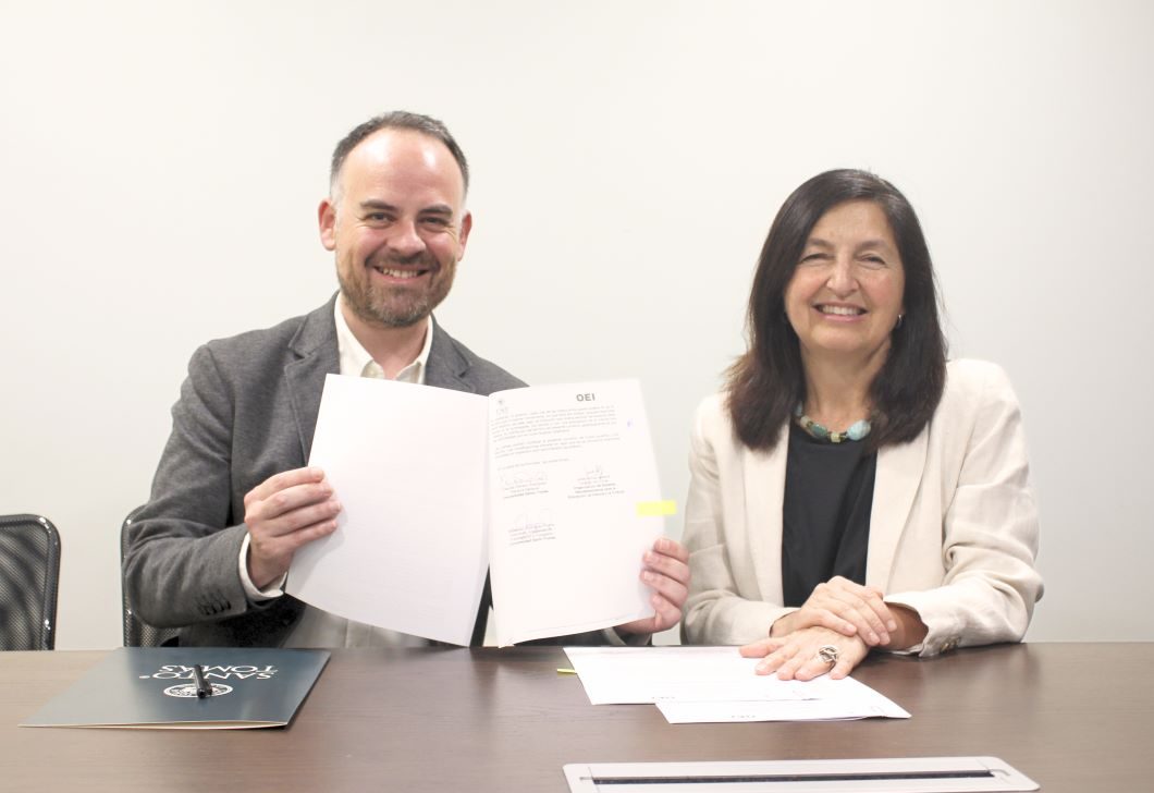 UST y OEI suscriben alianza para promover el multilingüismo e internacionalización académica