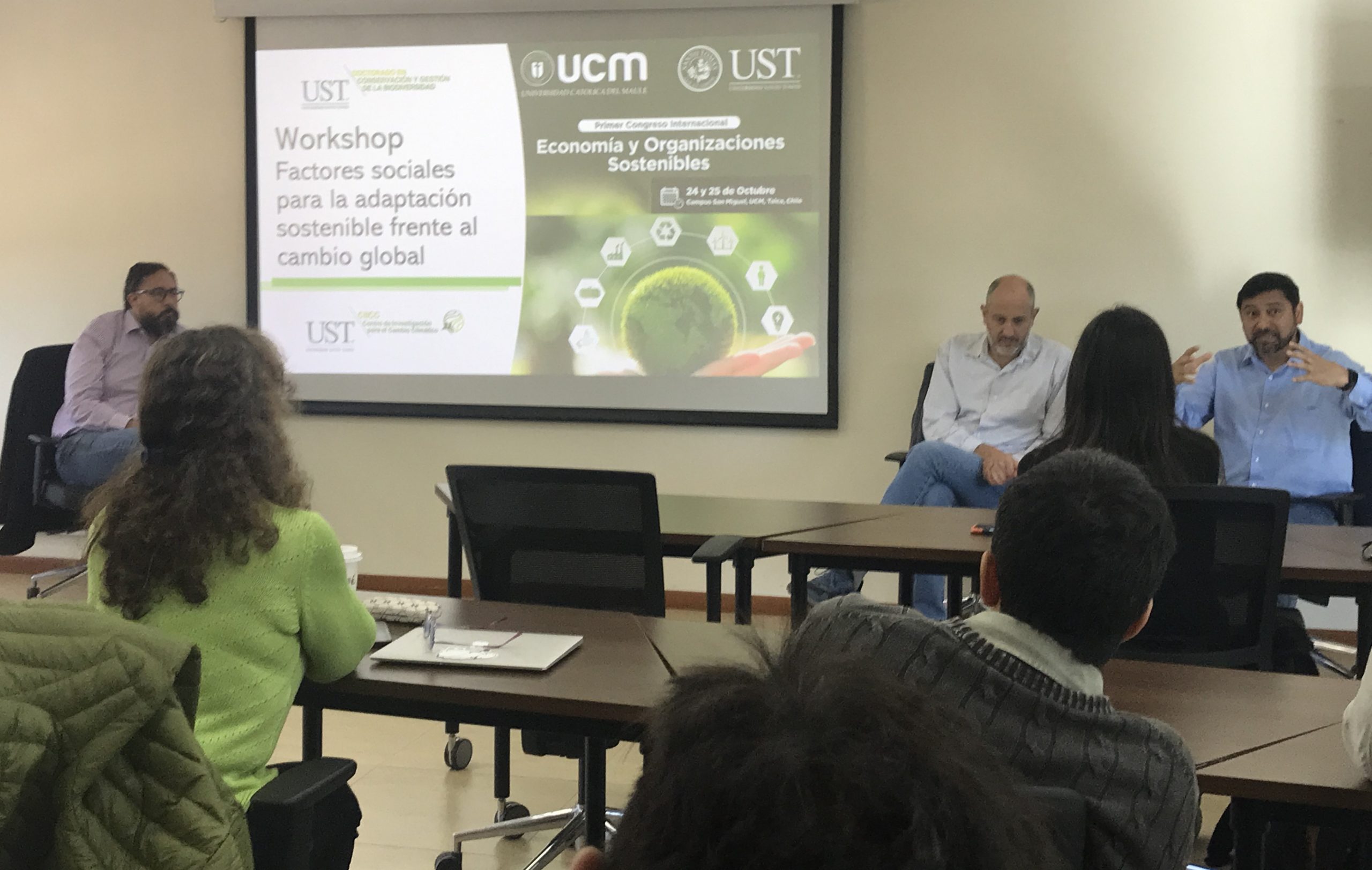 CiiCC y Doctorado en Conservación y Gestión de la Biodiversidad participan en Congreso Internacional de Economía y Organizaciones Sostenibles