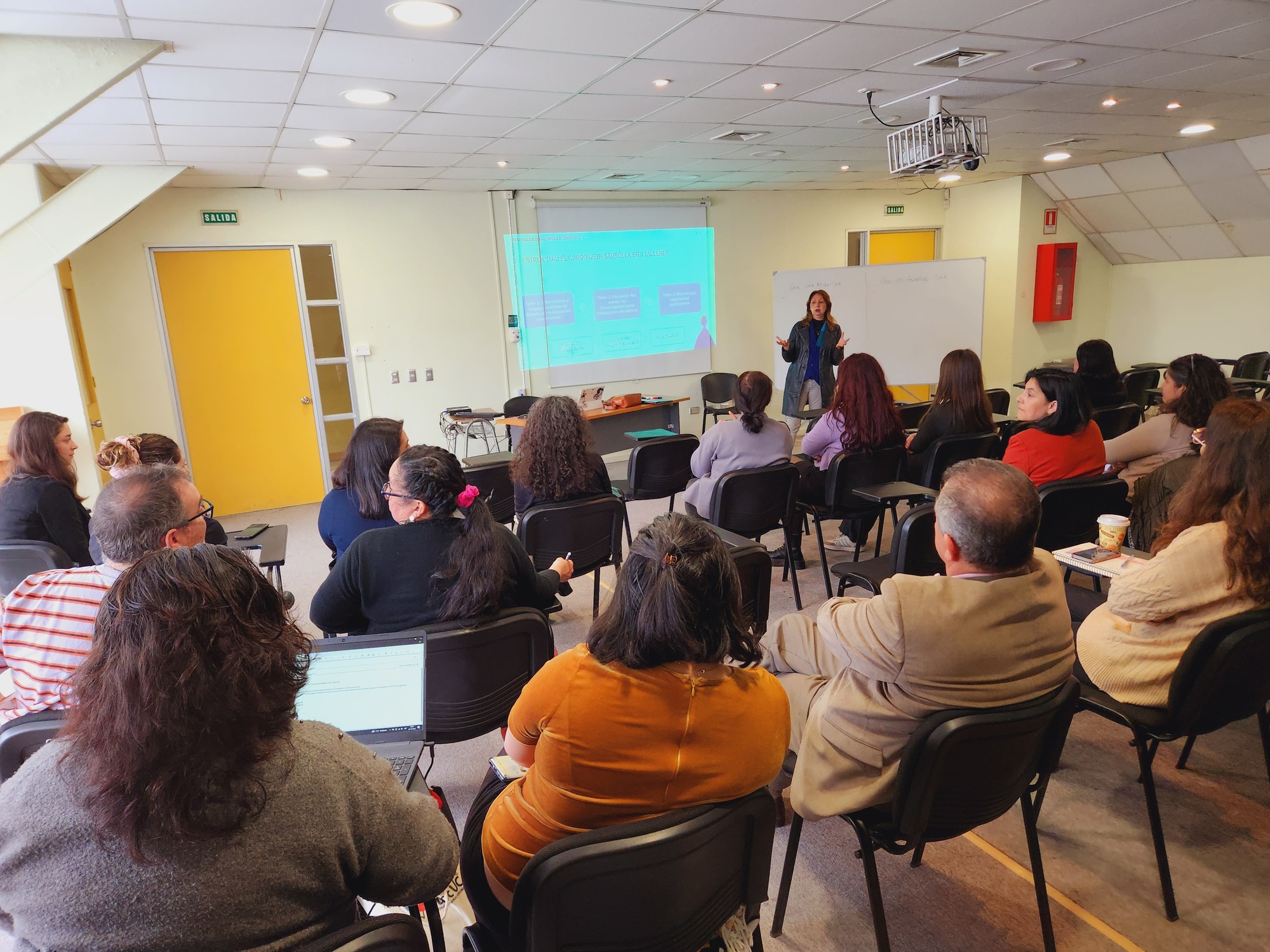 Académicos de Santo Tomás Puerto Montt participaron en taller sobre educación no sexista