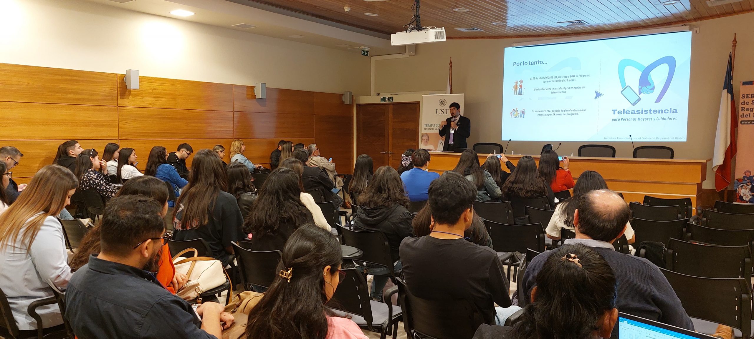 Santo Tomás Concepción y Seremi de Salud del Biobío realizan seminario sobre labores de cuidados con mirada intersectorial