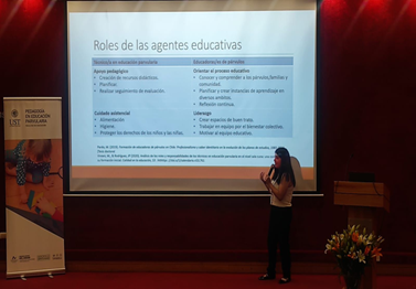 Estudiantes de Educación Parvularia lideran exitoso conversatorio sobre desafíos de la identidad profesional