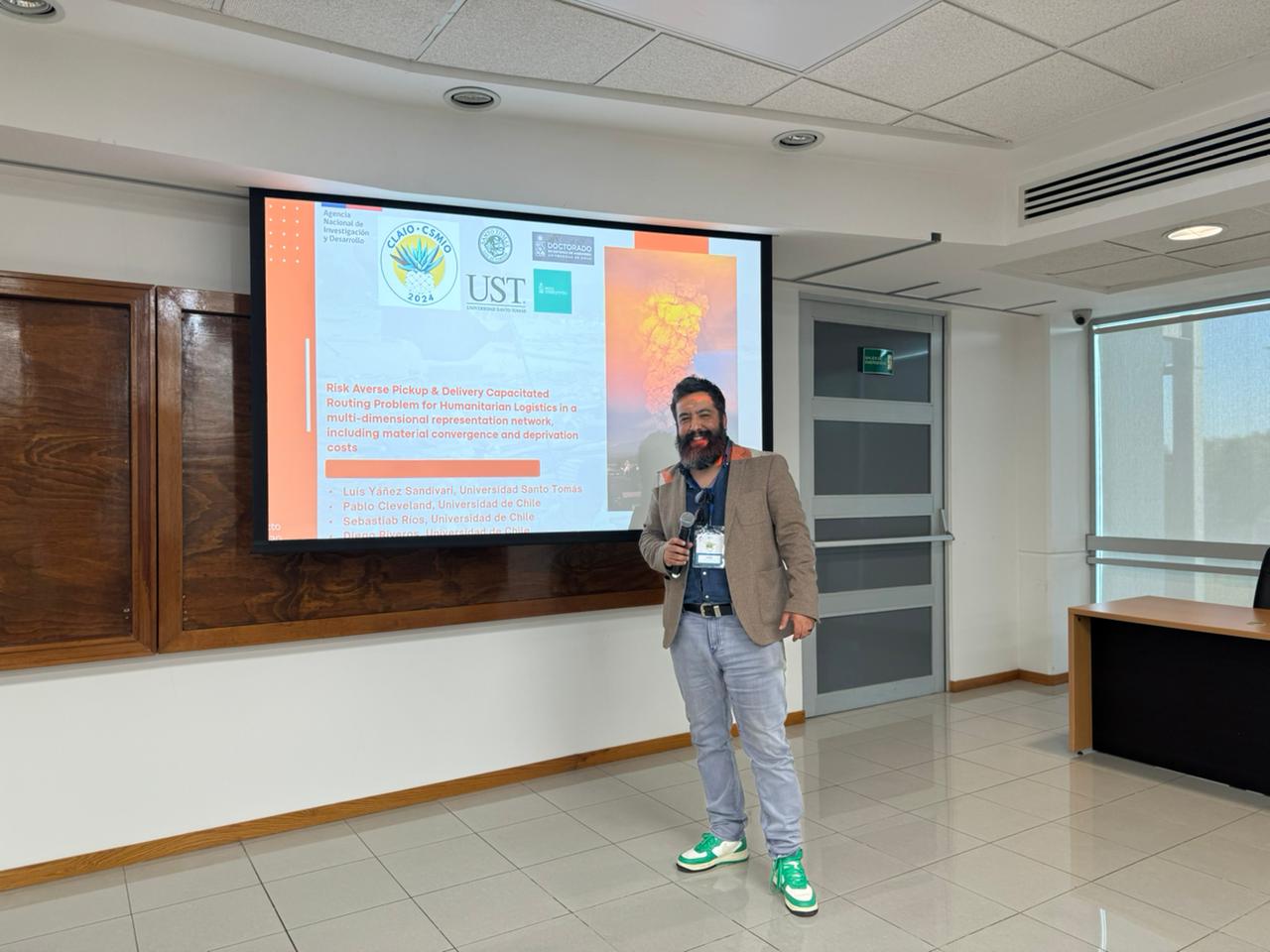 Jefe de carrera de Ingeniería Civil Industrial participó en Congreso Latinoamericano de Investigación Operativa CLAIO 2024