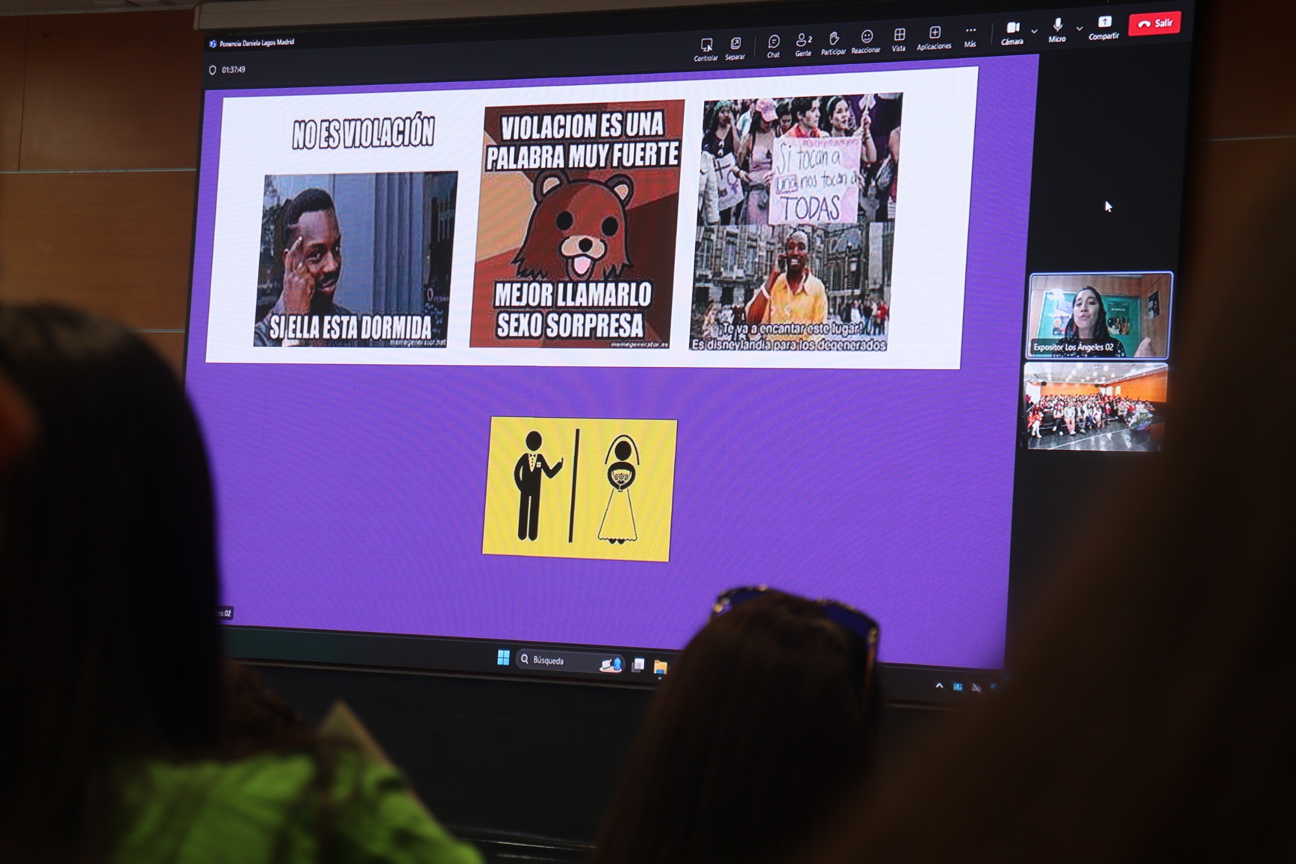 Conmemoran el Día Internacional para la Eliminación de la Violencia contra la Mujer con jornada de reflexión y aprendizaje